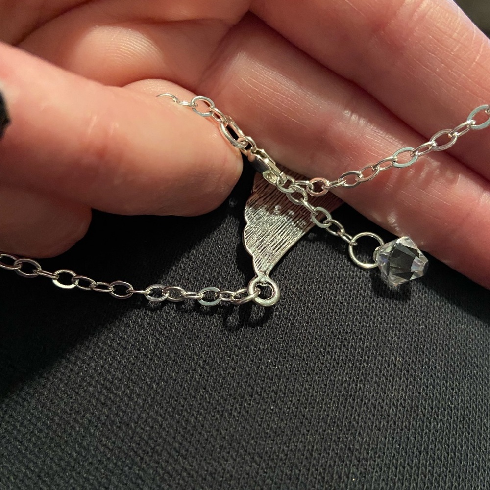 Silver Wing Anklet - Picture 5 of 8